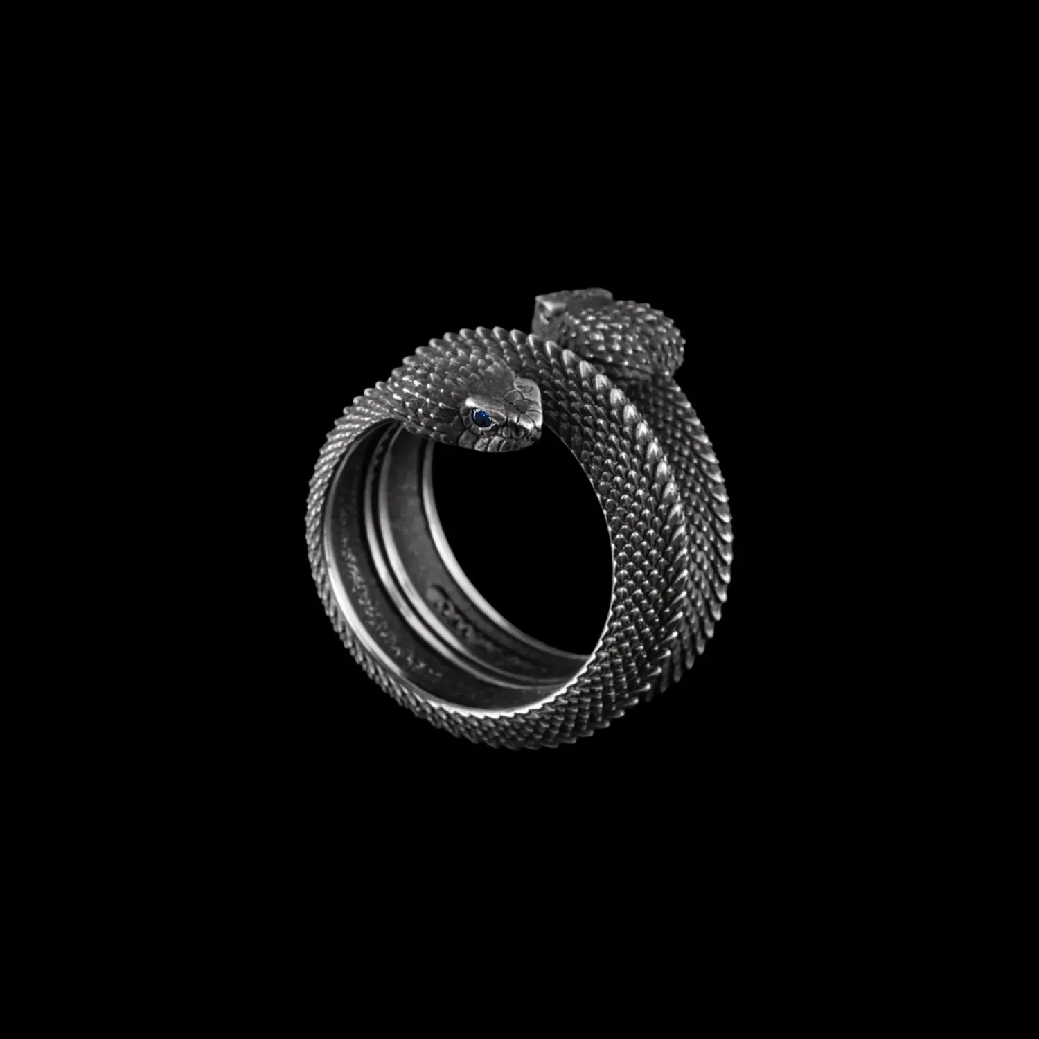 Amphisbaena Triple layer Ring