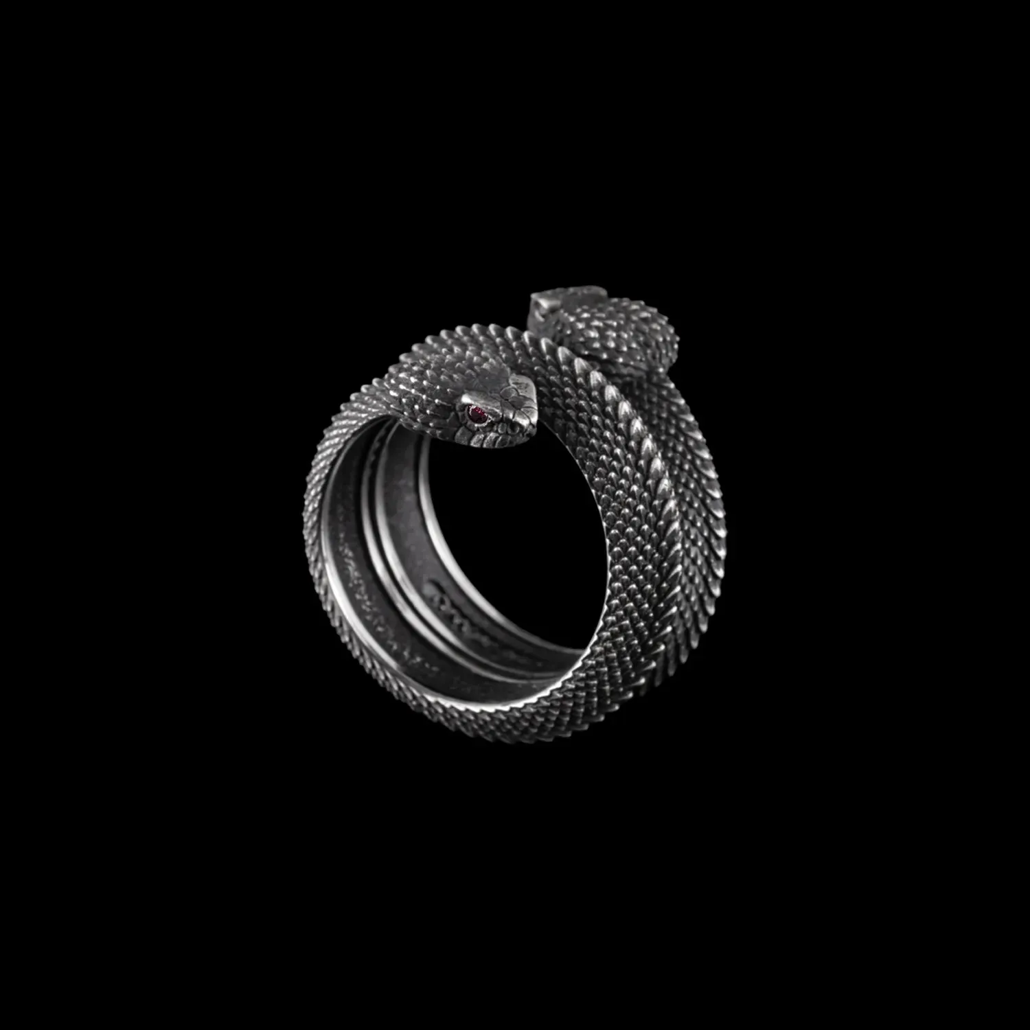 Amphisbaena Triple layer Ring