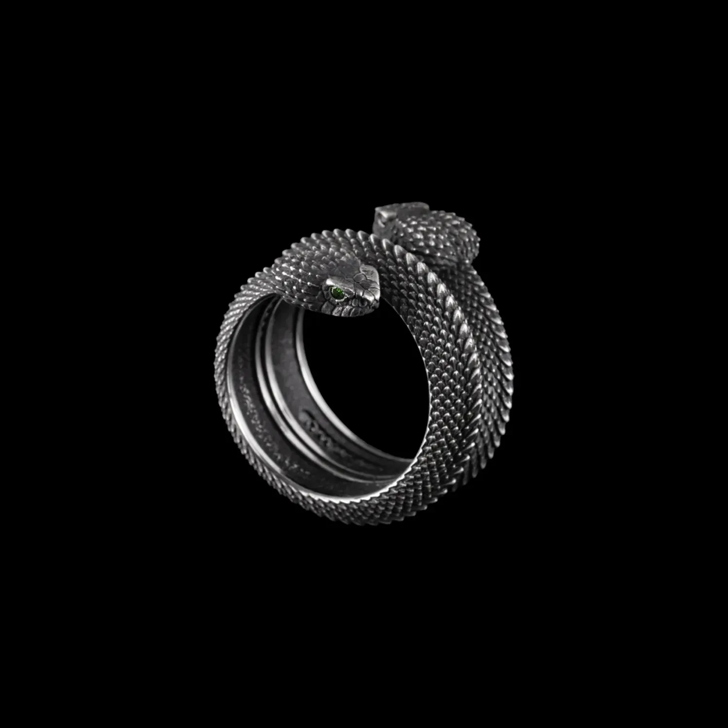 Amphisbaena Triple layer Ring