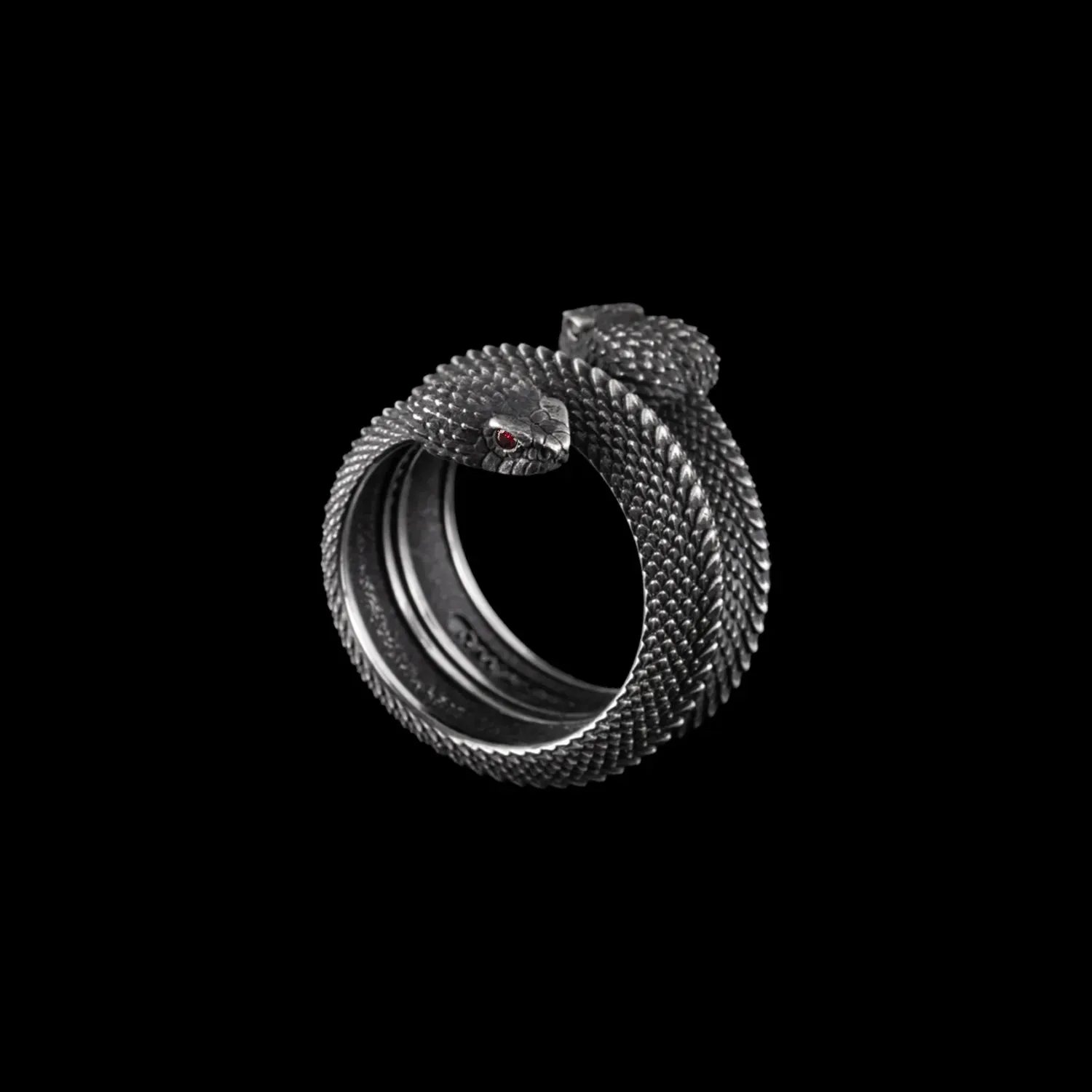 Amphisbaena Triple layer Ring