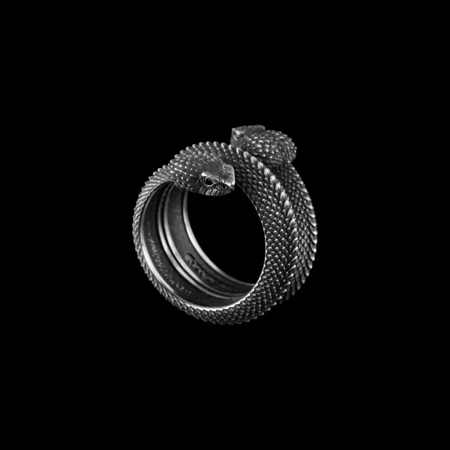 Amphisbaena Triple layer Ring