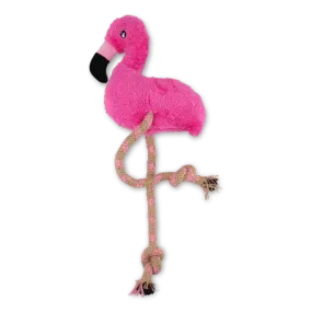 Beco - Recycled Soft Flamingo - Dog Toy