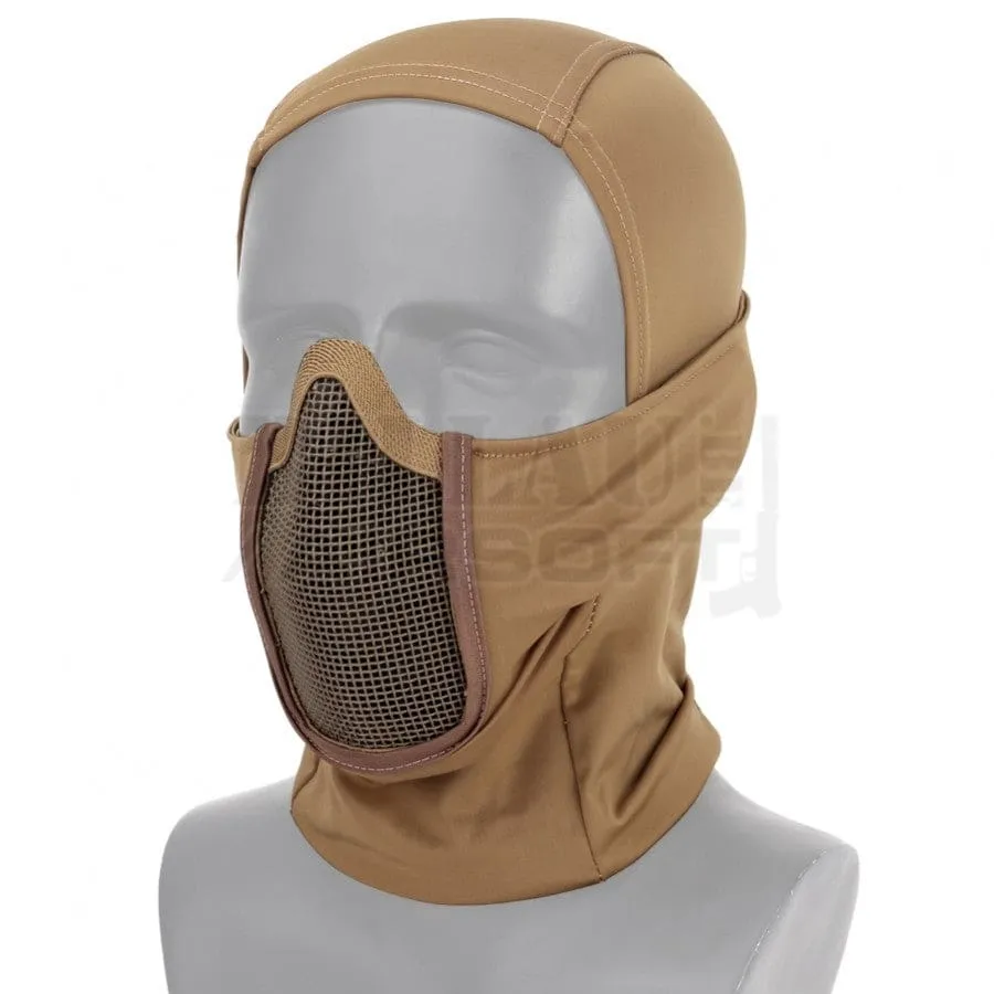 Cagoule 1 Trou Grillage Coyote