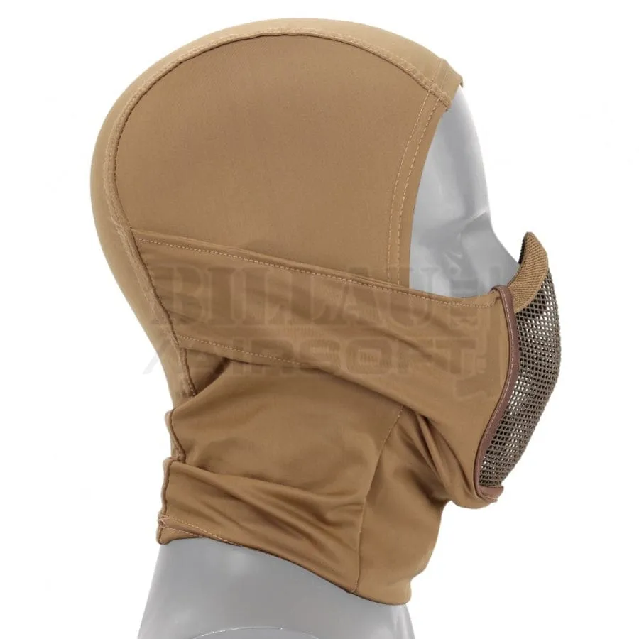 Cagoule 1 Trou Grillage Coyote