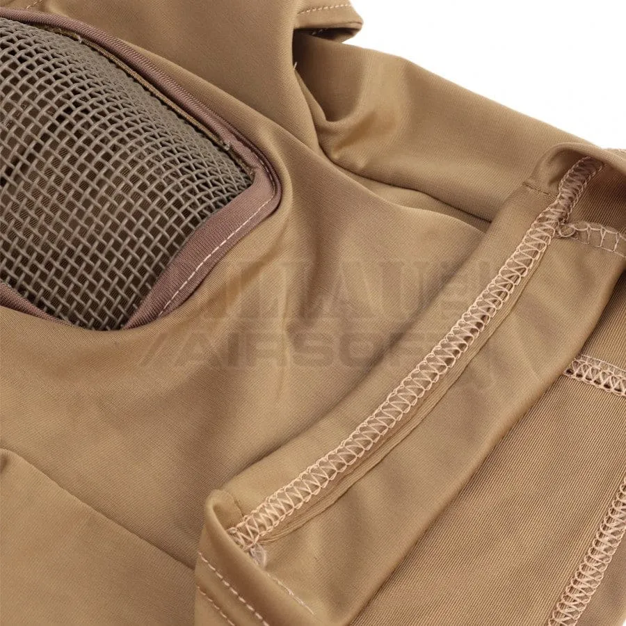 Cagoule 1 Trou Grillage Coyote