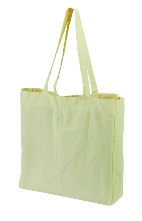 CALICO BAG WITH GUSSET