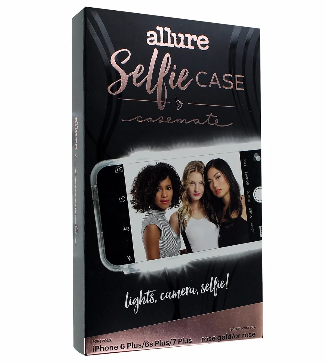 Case-Mate Allure LED Selfie Case for Apple iPhone 7 Plus / 6s Plus - Rose Gold