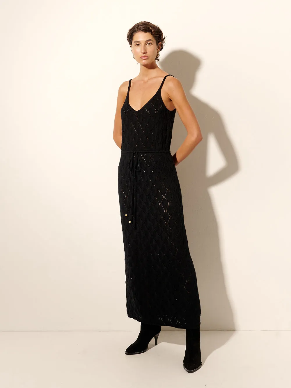 Claudia Strappy Knit Dress