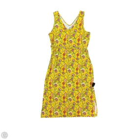Dress Casual Midi By St Johns Bay In Yellow, Size: 6p