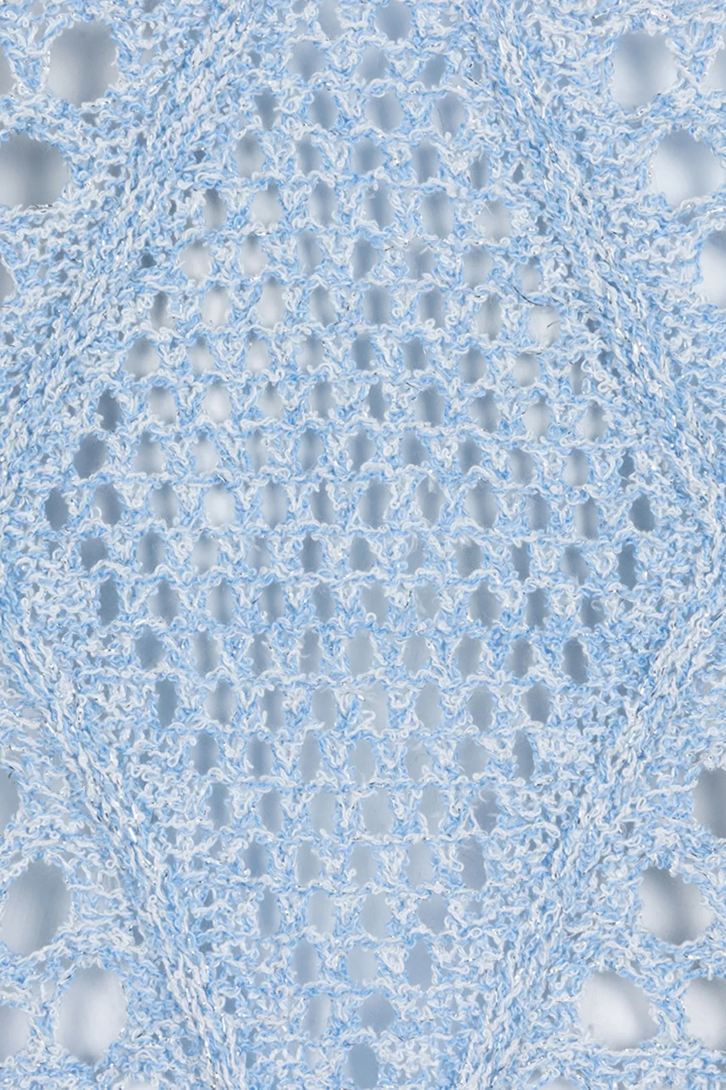 EsQualo 02000 Ajour Sweater in Sky Blue
