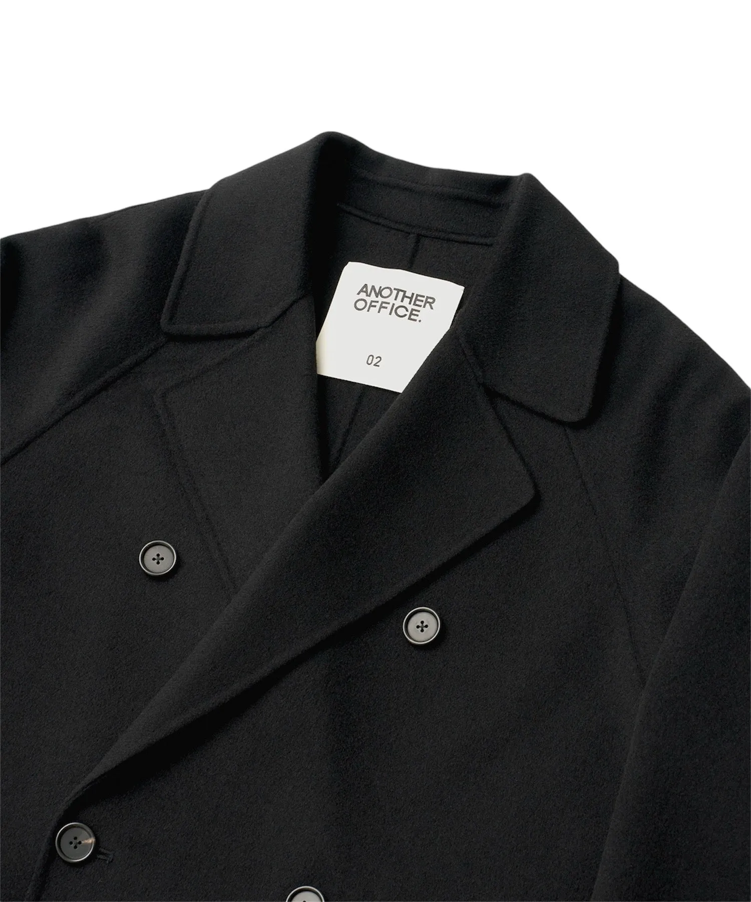 FLOW HANDMADE COAT "BLACK"