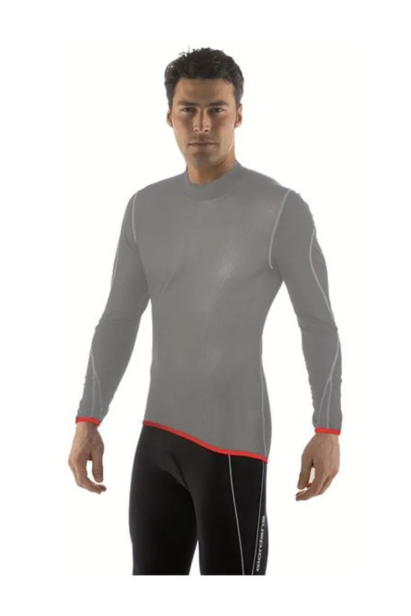 Giordana Wind Proof Base Layer Grey Long Sleeve