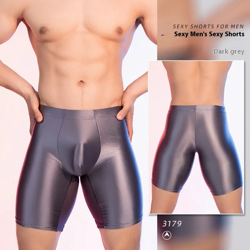 Glossy Ice Silk Shaping Leggings