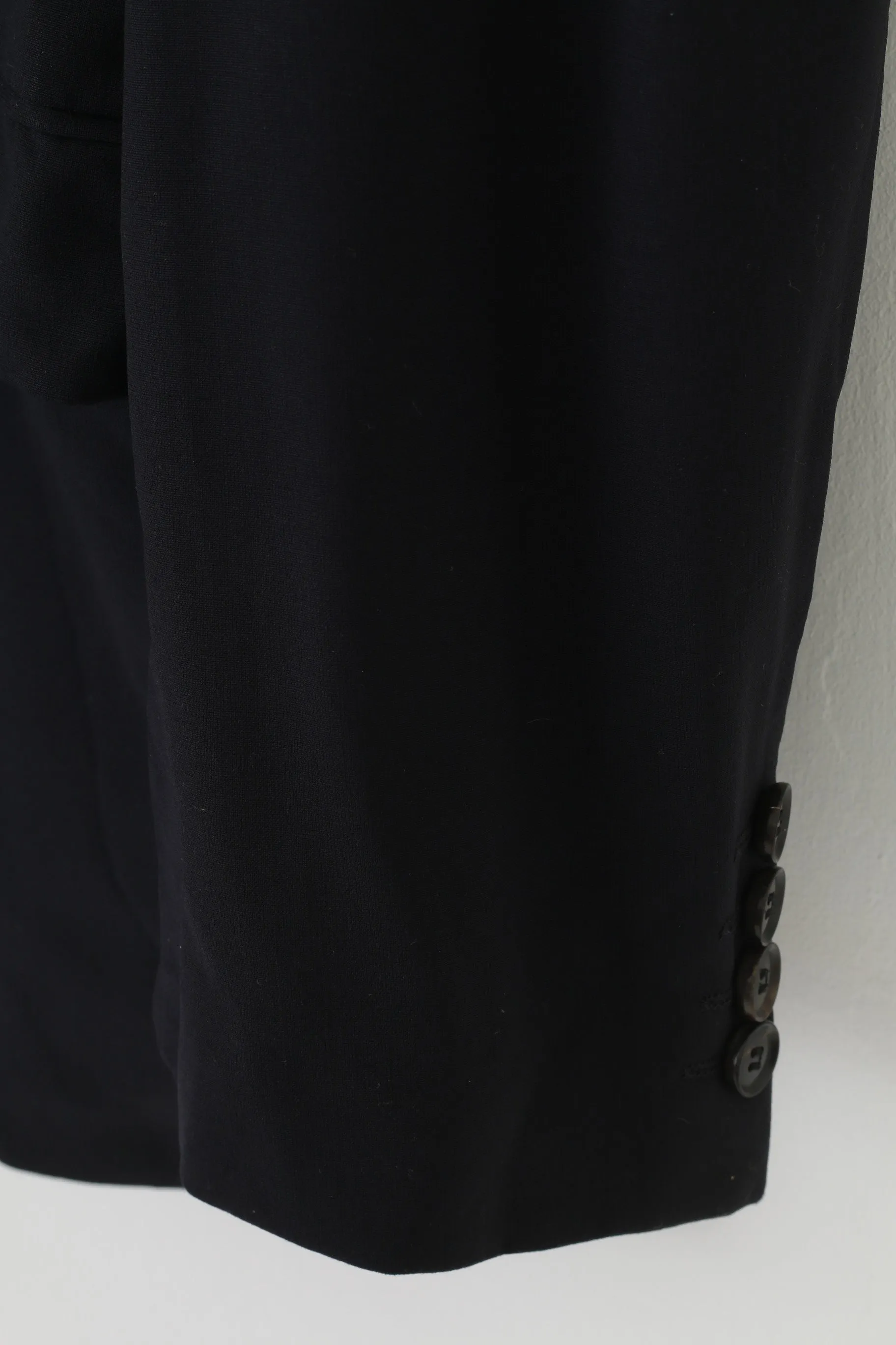Hugo Boss Men 50 40 Blazer Navy Wool Elegant Single Breasted Vintage Bertolucci Film Jacket