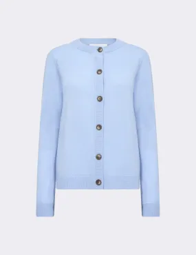 LR-ELOISE 1 Cardigan Light blue