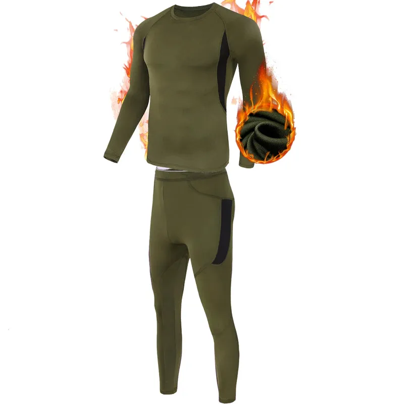 Men’s Thermal Underwear Set,Winter Sport Long Johns suit | MEETWEE