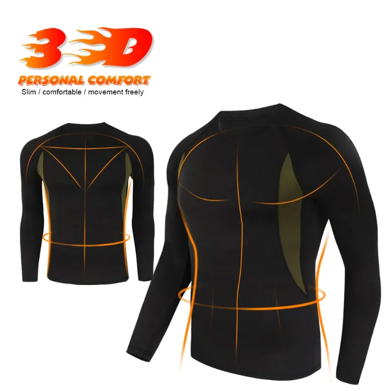 Men’s Thermal Underwear Set,Winter Sport Long Johns suit | MEETWEE