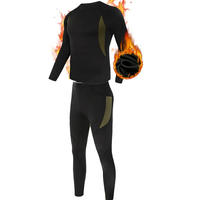 Men’s Thermal Underwear Set,Winter Sport Long Johns suit | MEETWEE