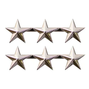 Miniature Collar Device: 3 Star Silver