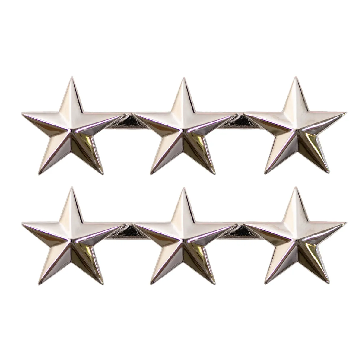 Miniature Collar Device: 3 Star Silver