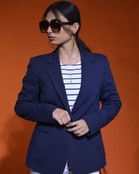 Montego Women Blazer - Navy