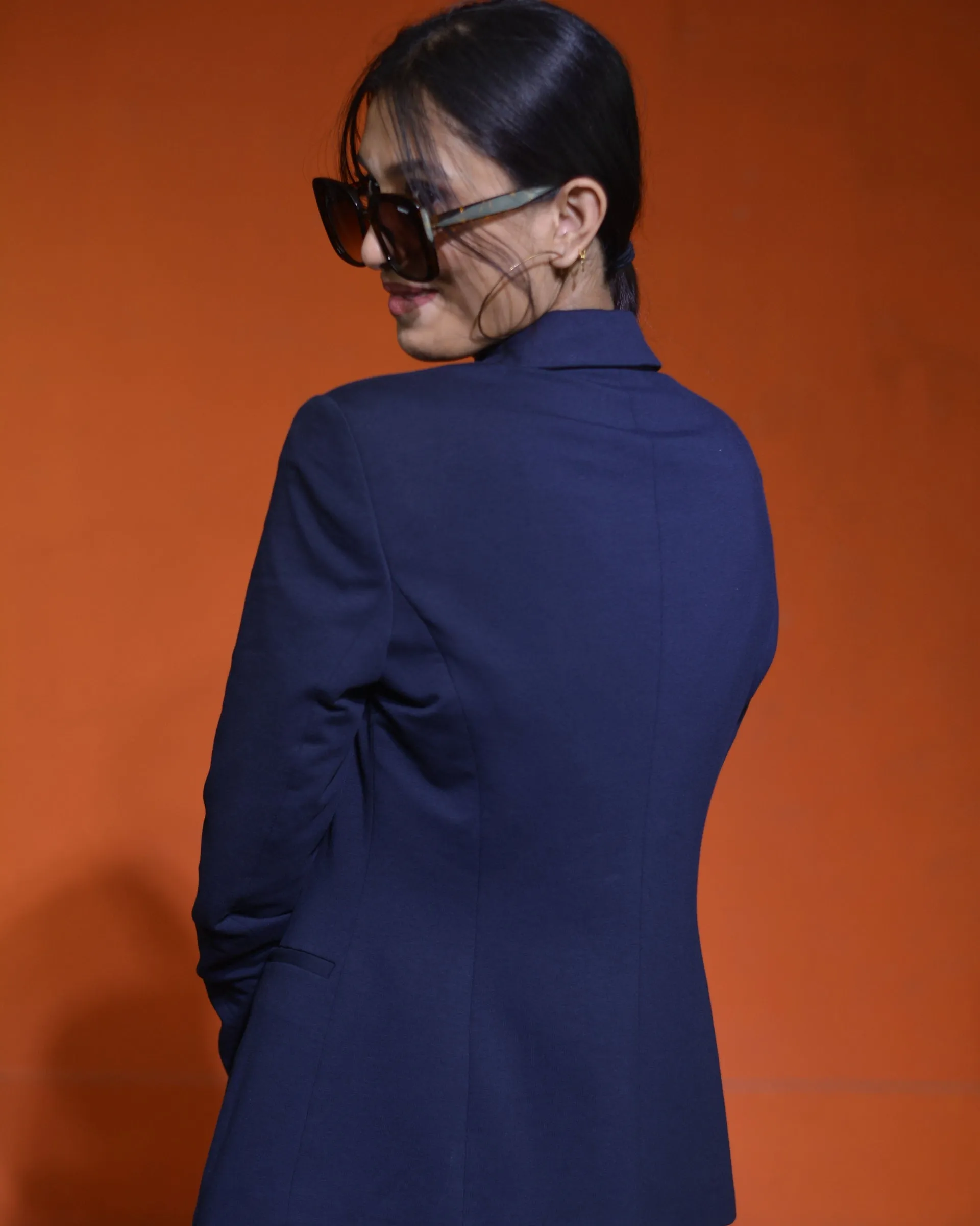 Montego Women Blazer - Navy
