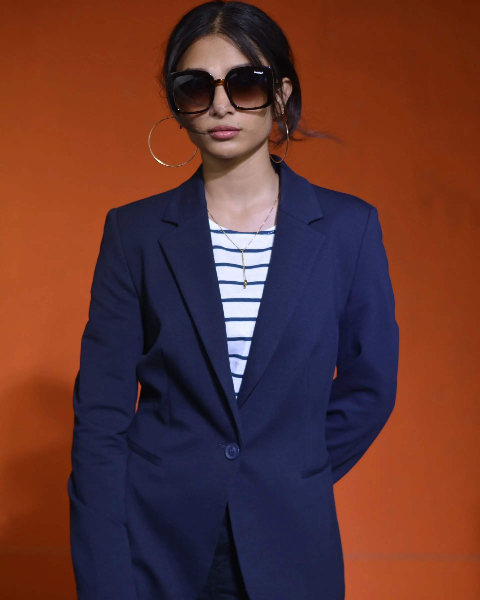 Montego Women Blazer - Navy