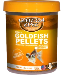 Omega One Small Sinking Goldfish Pellets