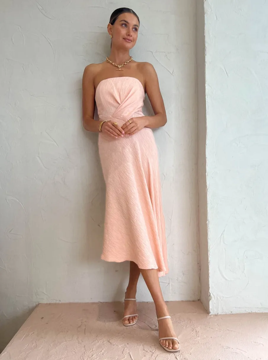 One Fell Swoop Quartz Midi Dress in Blossom
