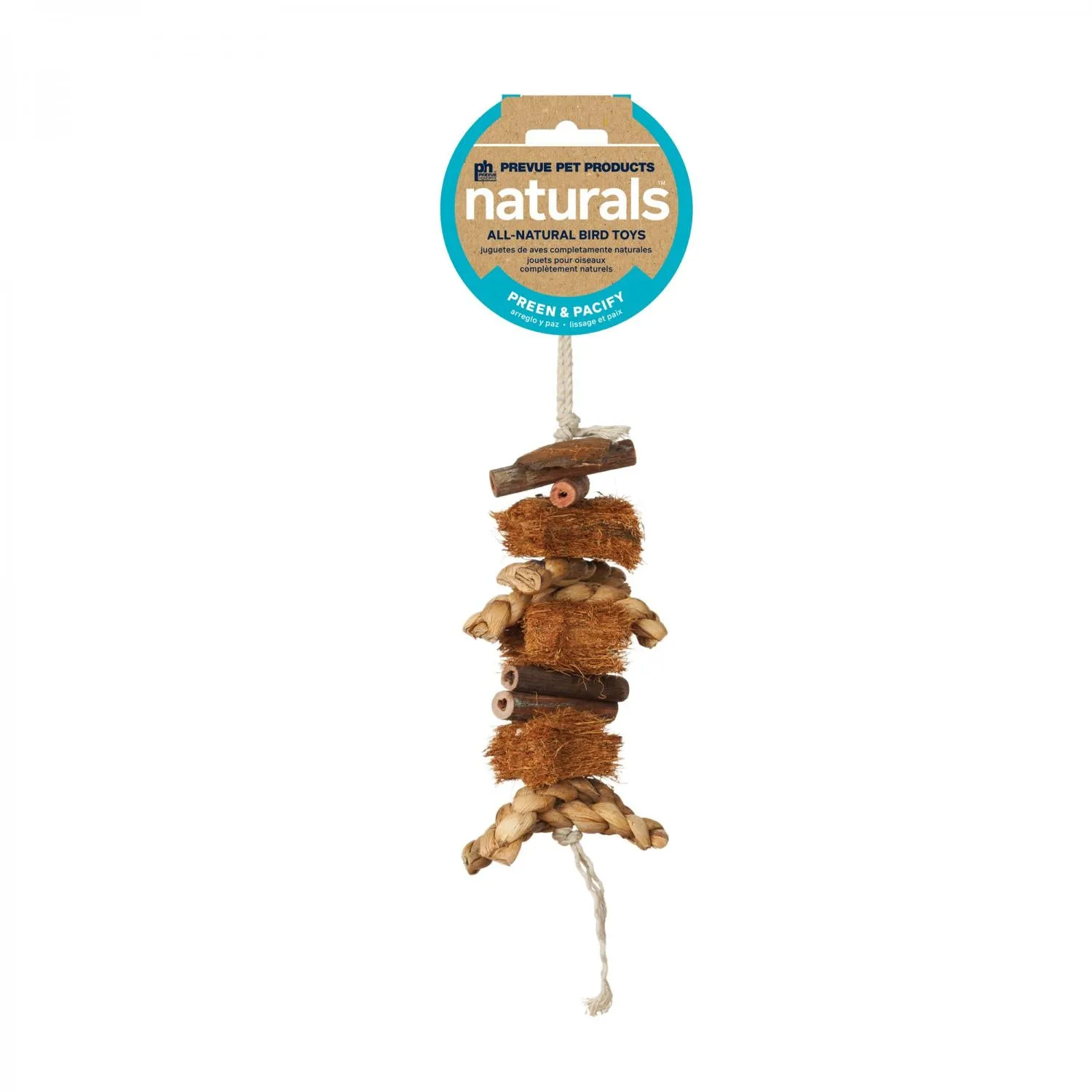 Prevue Pet Naturals Coco Rope Mini Bird Toy