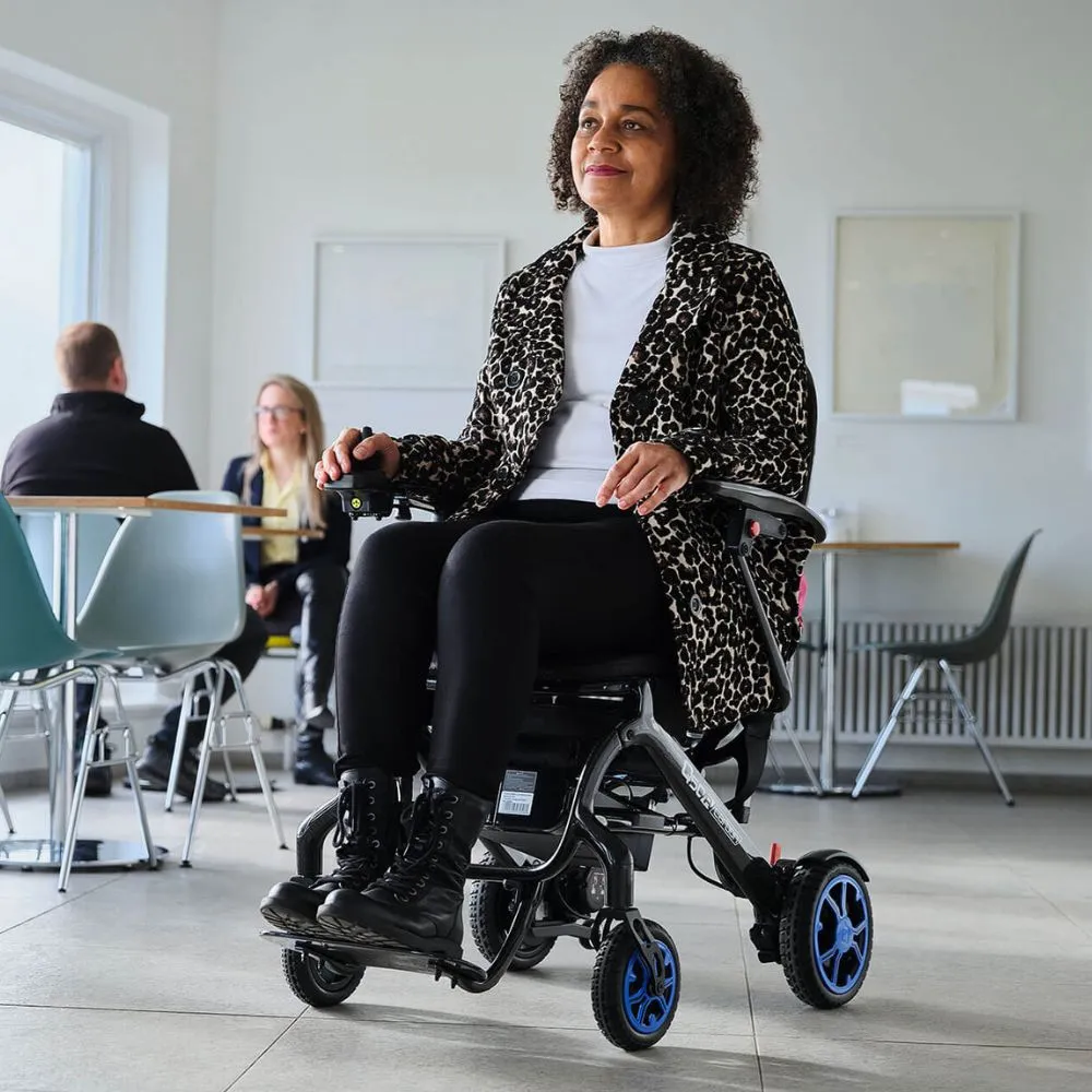 QUICKIE Q50 R Carbon Folding Power Wheelchair