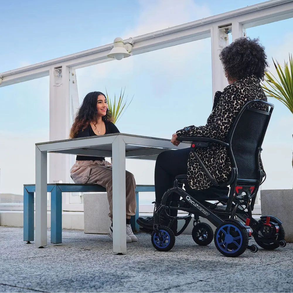 QUICKIE Q50 R Carbon Folding Power Wheelchair