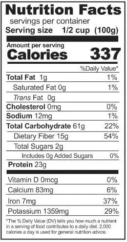 Rainy Day Foods Gluten-Free Small Red Beans Natural 25 lbs Bag - 113 Servings