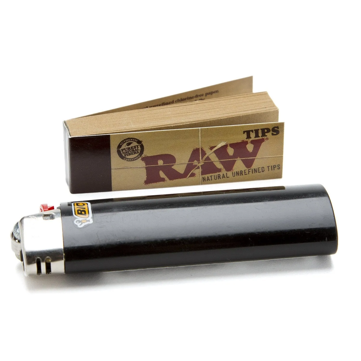 RAW Unbleached Roll-Up Tips 50-Pack