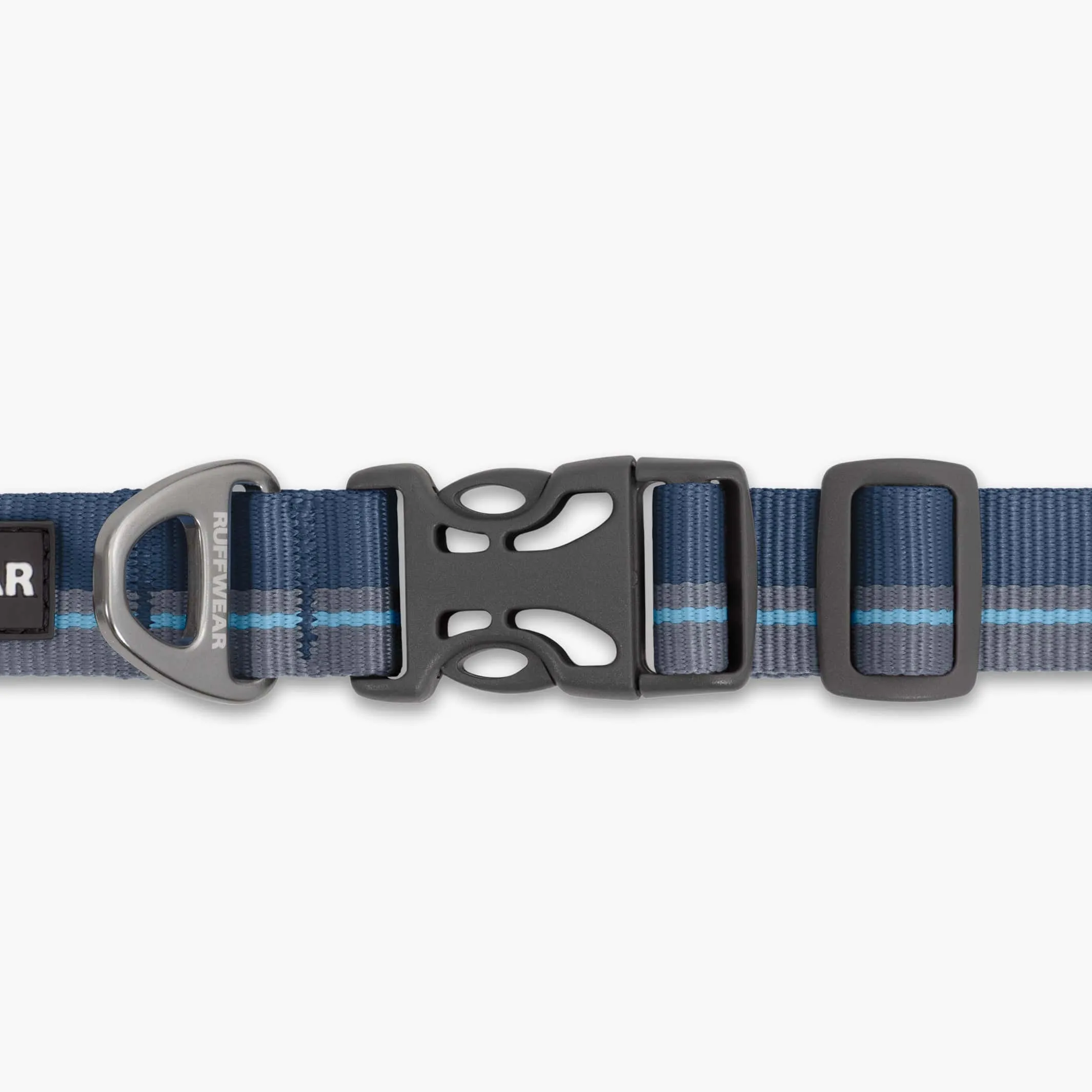 Ruffwear Flat Out Dog Collar in Blue Horizon – Durable Style for Everyday Adventures