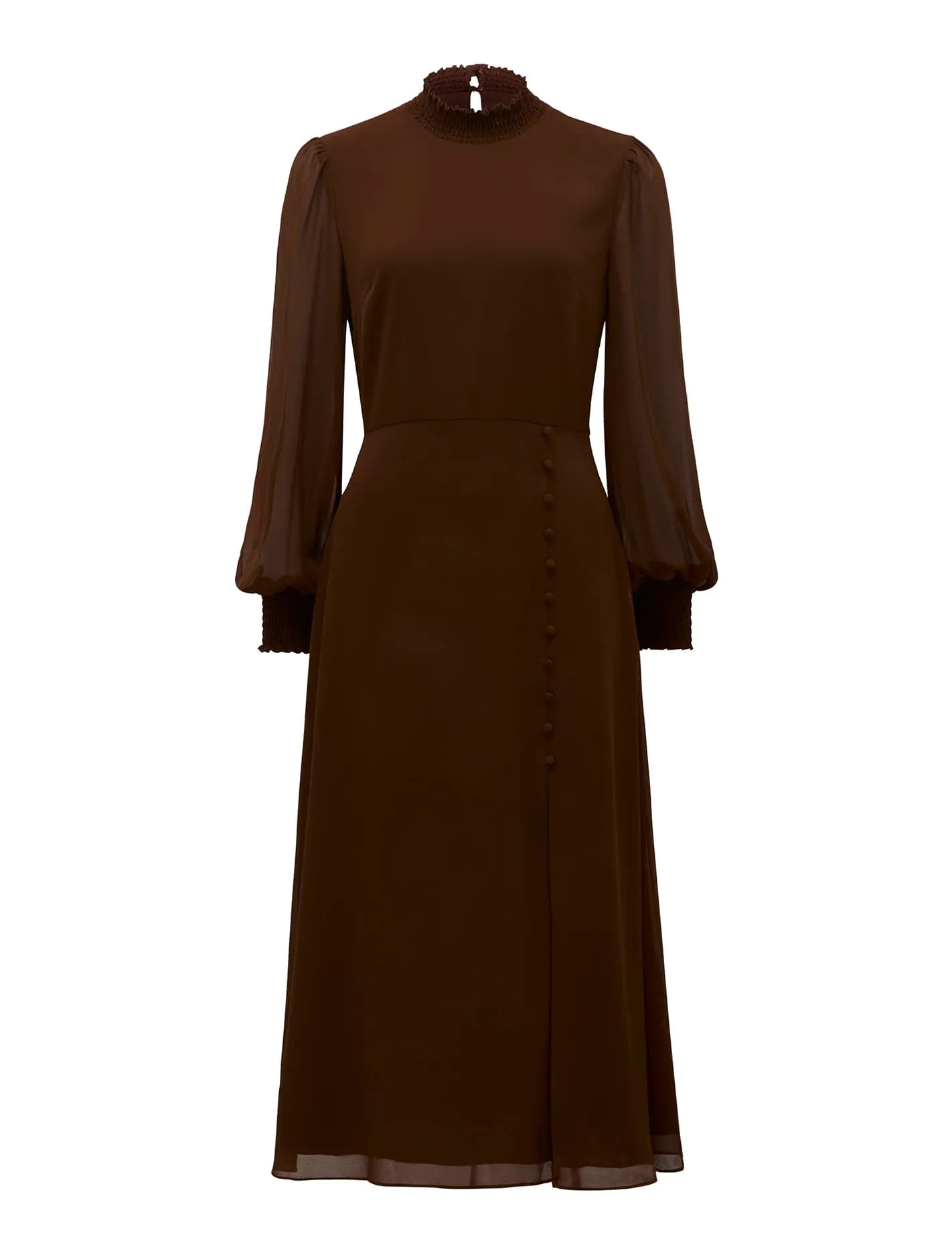 Sasha High Neck Midi Dress