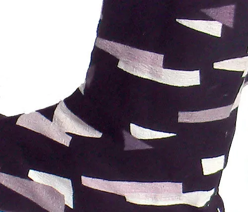 Shatter Pattern Tabi Boots