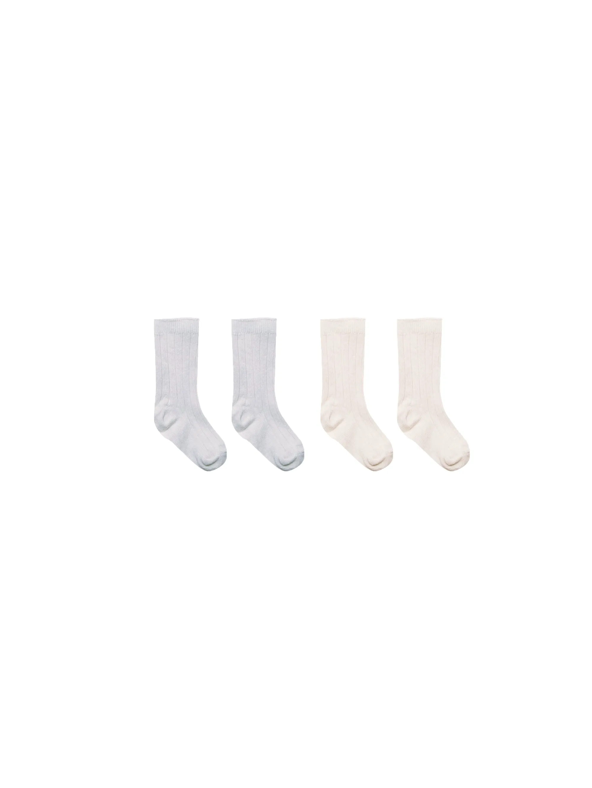 Socks Set of 2 || Natural   Cloud