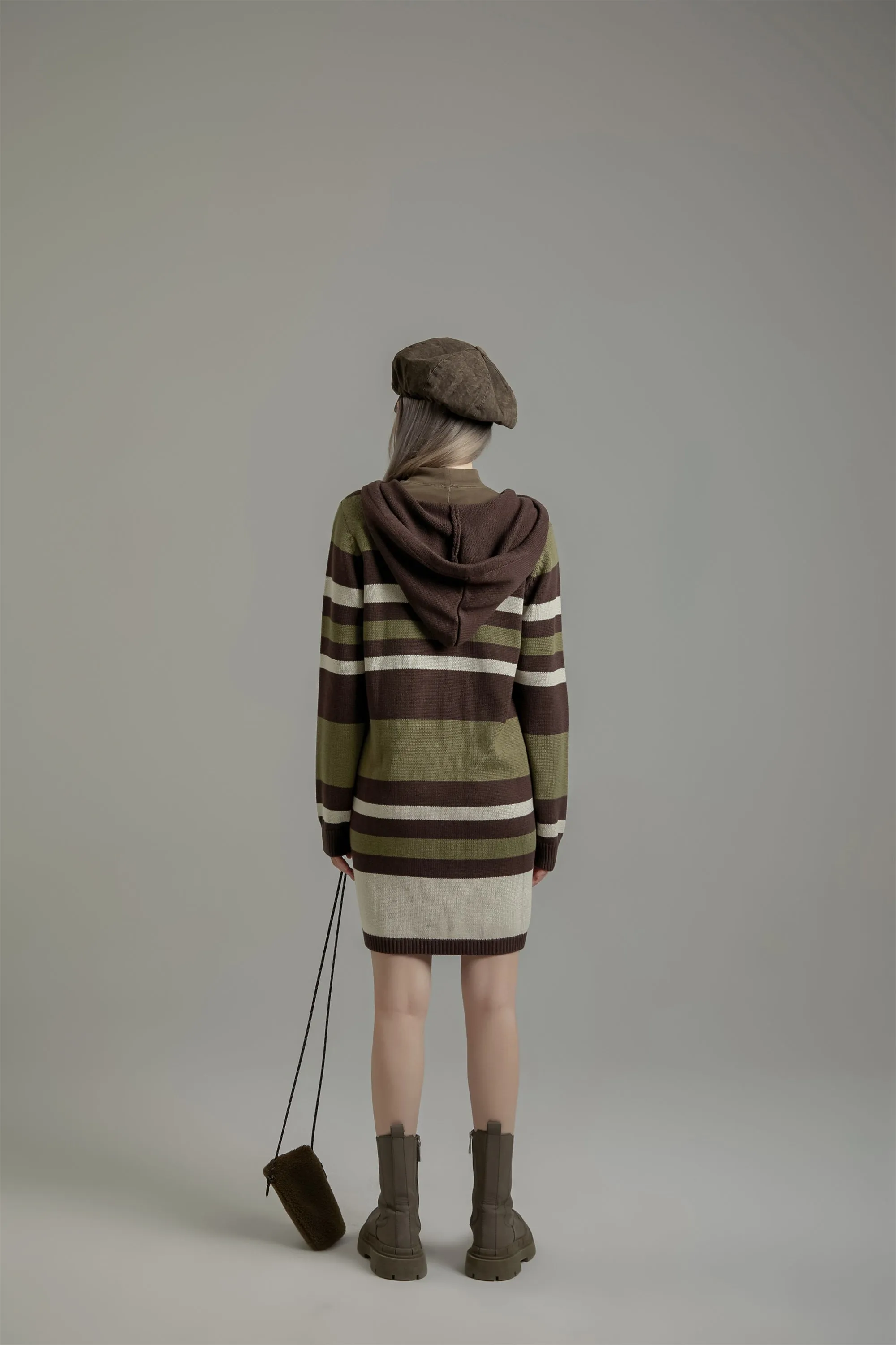 Striped Knit Dress