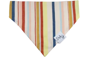 Vintage Stripes Dog Bandana