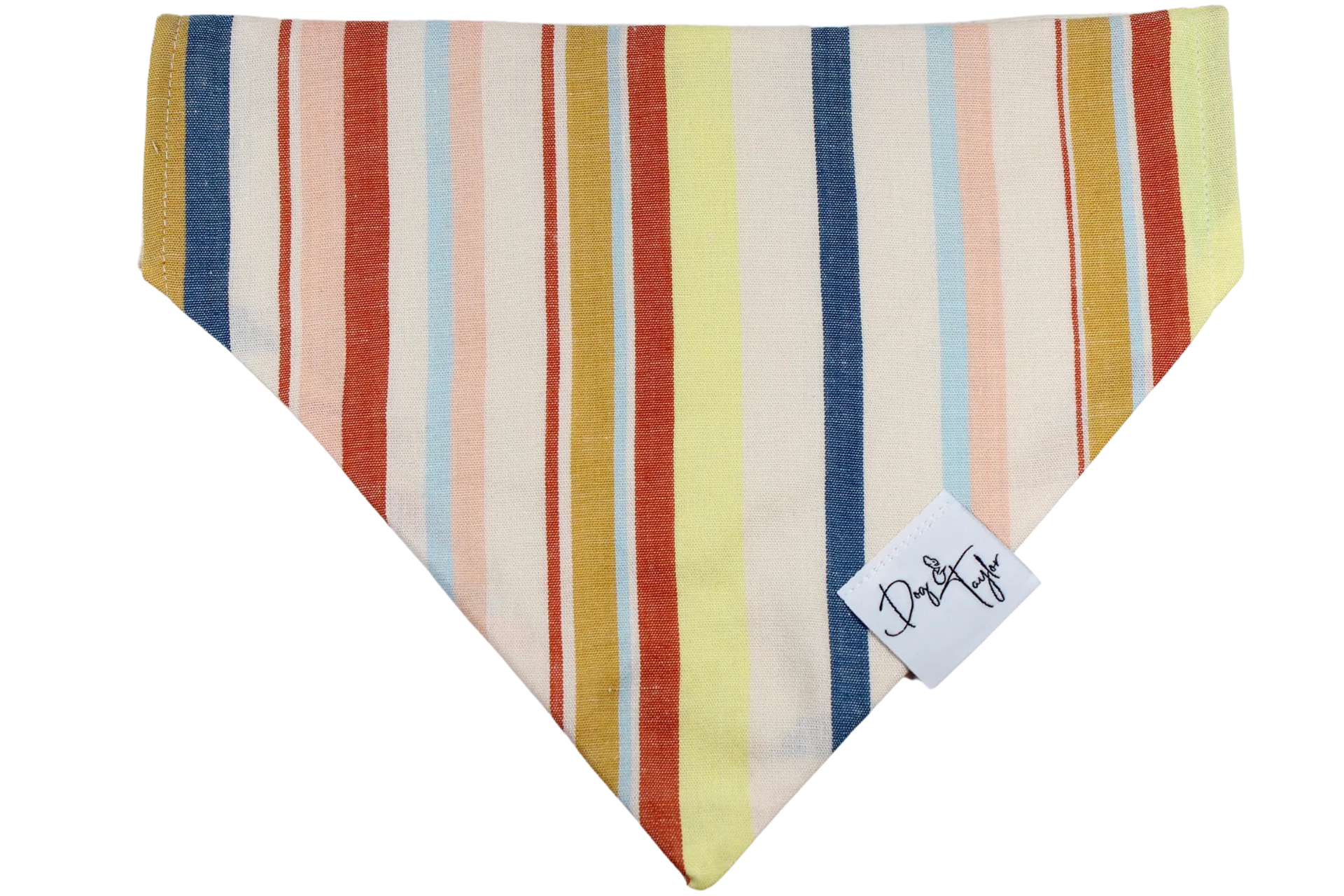 Vintage Stripes Dog Bandana