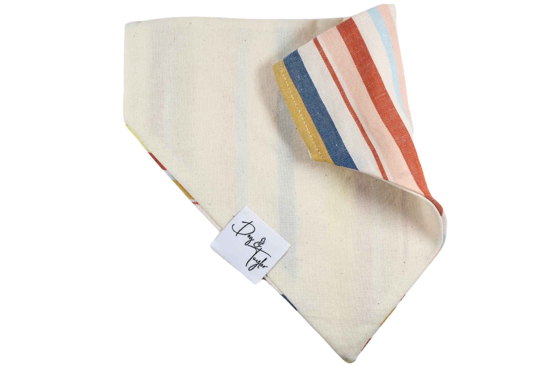 Vintage Stripes Dog Bandana
